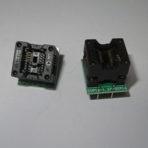 SOP16‑1.27‑DIP16 翻盖式 IC 测试烧录座